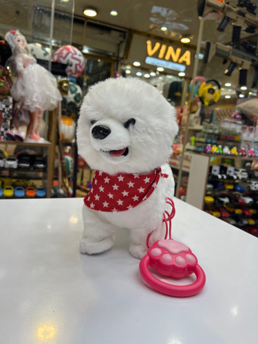 سگ قلاده دار لمسی سخنگو