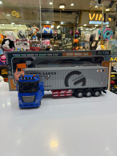 کامیون فلزی با یخچال