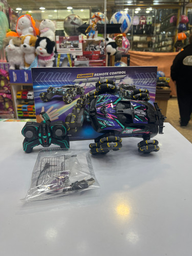 ماشین کنترلی پله رو چرخ کپسولی شارژی دود زا