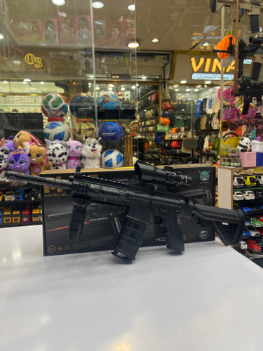 تفنگ m416 تیر ژله ایی دو حالته